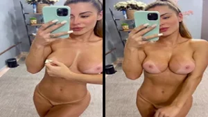 Aricia Silva Mostra sua marquinha nua para OnlyFans