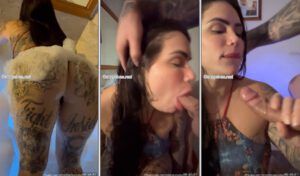 A atriz do OnlyFans, Anny Alves, fudendo gostoso oral em seu parceiro na banheira