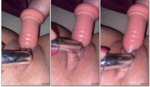 Julinha Gouveia fazendo um vídeo sensual se masturbando com a câmera bem pertinho da ação