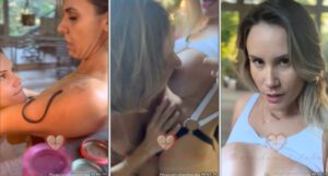 Tuany Basotti e Lilika Teixeira se entregam cheias de tesão em um vídeo de porno lésbico