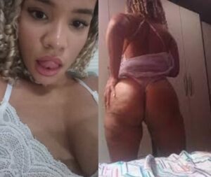 Becca Marques, uma camgirl sensual, apareceu em um vídeo se masturbando de maneira provocante