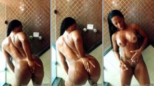 Vanessa Rodrigues, musa do OnlyFans, mostrando seu corpo perfeito em um banho sensual