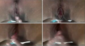 Juliana Souza gravando um vídeo se masturbando e exibindo a xoxota bem de pertinho, que logo vaza na internet