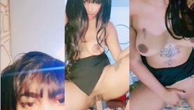 Flor Venenosah, a famosa do OnlyFans, mostra seus peitão em vídeos sensuais, onde se diverte com brinquedos e demonstra seu prazer