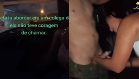 Bruna Santini abordando pessoas desconhecidas na rua para relações sexuais