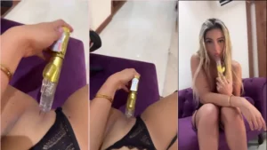 Karlyane Menezes arrasando com um vibrador giratório