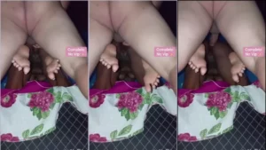 Mulher negra casada fudendo gostoso anal de quatro com amante