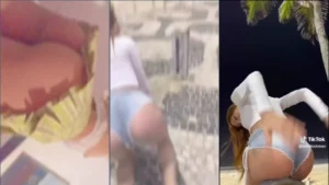 Blogueira do Rio de Janeiro sensualizando no TikTok