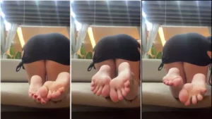 Filmes de podolatria com a Loira dos Pés!