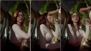 Amiichan dando um trato no novinho no meio da rua.