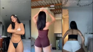 Beca Barreto, a influenciadora do TikTok, dando uma de desinibida!