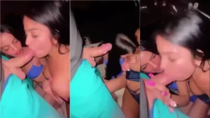 Safadeza no xvideos com as gostosas revezando o pau do cara no boquete