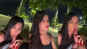 Sexo caseiro na net, Kauanne mamando rola na rua