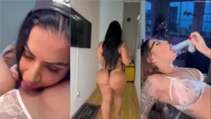 Mulheres lésbicas se divertindo e se lambendo à vontade!