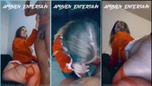 Ambien se divertindo com um negão de pau grande e robusto