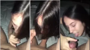 Dwenny Westphal se deliciando de um jeito maroto com o namorado