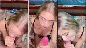 Novinha Chroniclove se jogando no consolo e gemendo de prazer