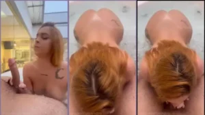 Brenda se joga num vídeo super caliente, curtindo um momento sensual na banheira do motel