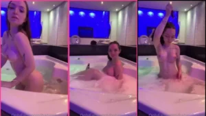 OnlyFans da Babi Palomas na banheira, toda nua e se exibindo!