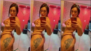 Vídeos da Rosii RD, aquela com os peitões, dando uma segurada nos seus peitão!