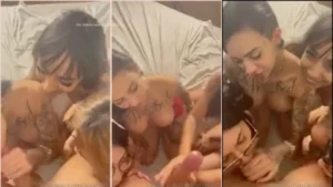 Anarelli porno convidou três amigues pra se aproveitar do pinto grande de um cafetão