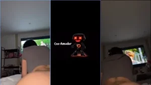 Bia Miranda encaixando gostoso na rola do namorado sortudo, sem preservativo