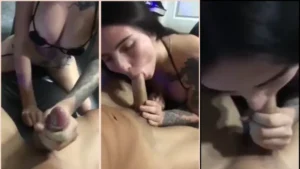 Apareceu na internet uma novinha, branquinha e de peitão, dando aquele showzinho de mamada