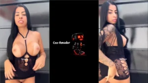 Camily Perovano mostrando os encantos da morena irresistível em fotos vazadas