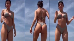 Carlie Marie só de calcinha, heim?