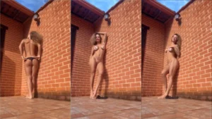Laura Keller é uma gata maravilhosa, mostrando seus peitões lindos e naturais com muito charme