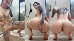 Martina Olvr dando um trato na sua gostosa bucetinha