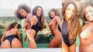 Vídeo caseiro da Kelly Medeiros se divertindo com a amiga gata