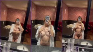 Vídeo íntimo da Janys brincando com as teta e a buceta bem rosinha