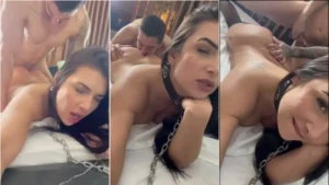 Jessica Sampaio presa nas correntes do prazer no pornô