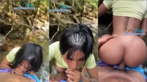 Vídeo da May Hernandez, a gata safada, dando um show no rio