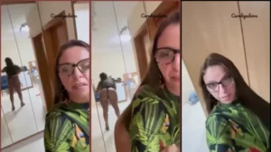 Carol Opaleira, a hotwife ousada, exibindo sua bunda e sua delicious buceta