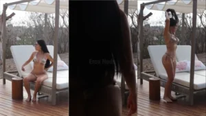Fernanda Campos lançou mão do sutiã e ebuceta as teta