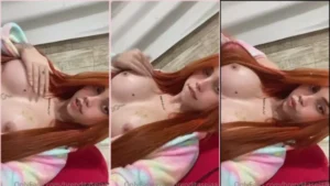Brendita aparece em um vídeozinho provocante, dando uma espiadinha nas curvas