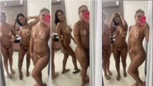Bruna Carlos nude com suas amigas brasileirinhas