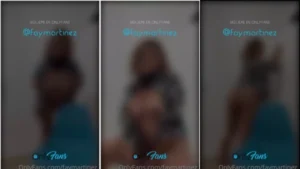 Fay Martínez, musa do OnlyFans, exibindo seu corpão de maneira provocante
