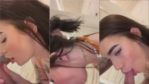 Fez a Maria Fernanda mamar de um jeito bem gostoso