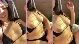 Lis Del Castilho, toda poderosa, exibindo seus peitão enormes