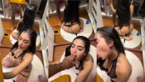 Mc Mirella, naquele vídeo do Privacy, tá fazendo um clima e se divertindo à vontade!