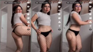 Vídeo da fresasalvaje_x se jogando na dança de maneira super sensual