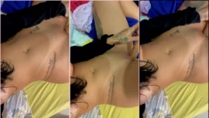 Vídeo da Taynara Domiciano se divertindo com o brinquedinho na xoxota