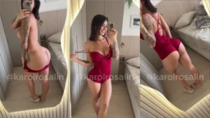 Vídeo picante da Karol Rosalin se despindo