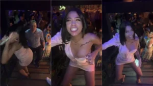 Alicya Ribeiro dando aquela apimentada na festa!