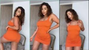 Clipe picante da valenfernandezrg prometendo arrancar o vestido!