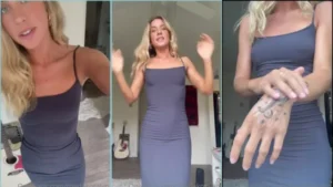 Dakota Lyn é a loira gata de vestido que arrasa em cenas quentes!