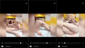 Garota novinha com uma bundinha incrível se tocando